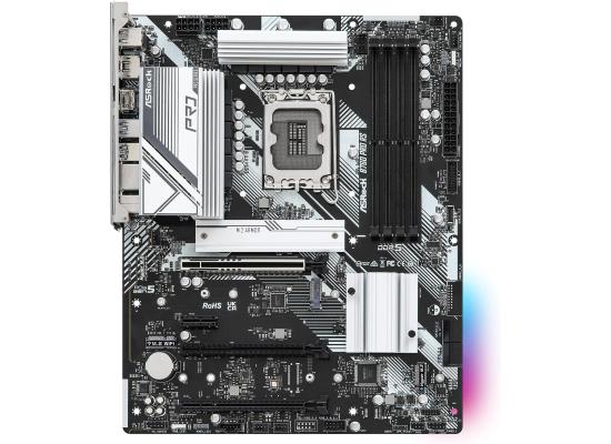 ASRock B760 Pro RS, Intel 13th 12th Series, LGA 1700/DDR5/PCIe 5.0/3xM.2 - ATX Gaming MotherBoard