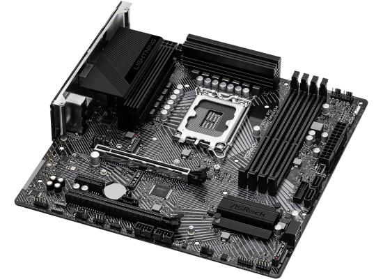 ASRock Z790M PG Lightning/D4, Intel 13th 12th Series, LGA 1700/DDR4/PCIe 4.0/2xM.2 - mATX Gaming MotherBoard