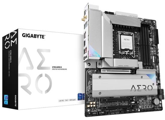 GIGABYTE Z790 AERO G, Intel 13th 12th Series, LGA 1700/DDR5/PCIe 5.0/4xM.2 - ATX Gaming MotherBoard