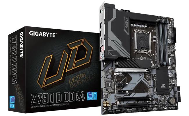 GIGABYTE Z790 D, Intel 13th 12th Series, LGA 1700/DDR4/PCIe 5.0/3xM.2 - ATX Gaming MotherBoard