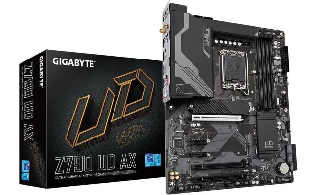 GIGABYTE Z790 UD AX (WIFI 6E), Intel 13th 12th Series, LGA 1700/DDR5/PCIe 5.0/3xM.2 - ATX Gaming MotherBoard