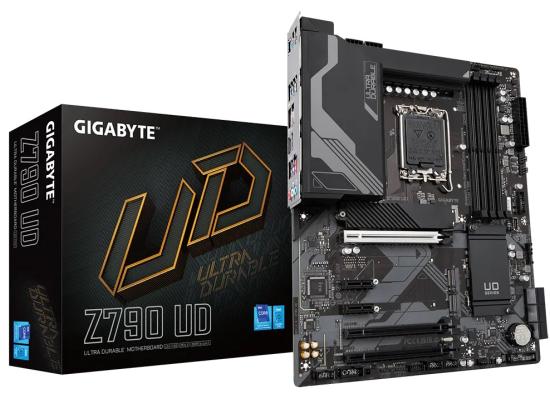 GIGABYTE Z790 UD, Intel 13th 12th Series, LGA 1700/DDR5/PCIe 5.0/3xM.2 - ATX Gaming MotherBoard
