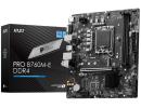 MSI PRO B760M-E, Intel 13th 12th Series, LGA 1700/DDR4/PCIe 4.0/1xM.2 - mATX Gaming MotherBoard