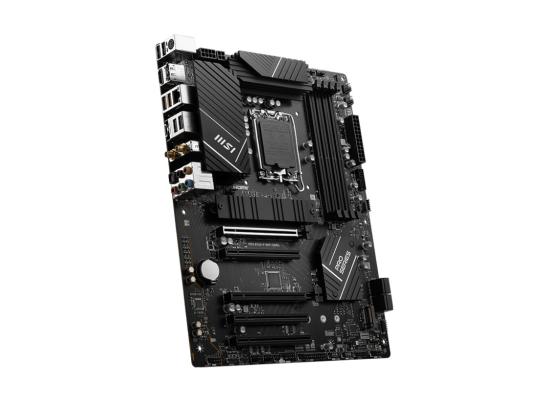 MSI PRO B760-P WIFI (WiFi 6E), Intel 13th 12th Series, LGA 1700/DDR4/PCIe 4.0/2xM.2 - ATX Gaming MotherBoard