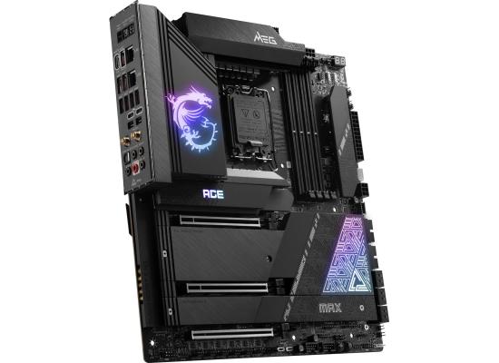 MSI MEG Z790 ACE MAX Wi-Fi 7, Intel 14th 13th 12th Series, LGA 1700/DDR5/PCIe 5.0/5xM.2 - ATX Gaming MotherBoard