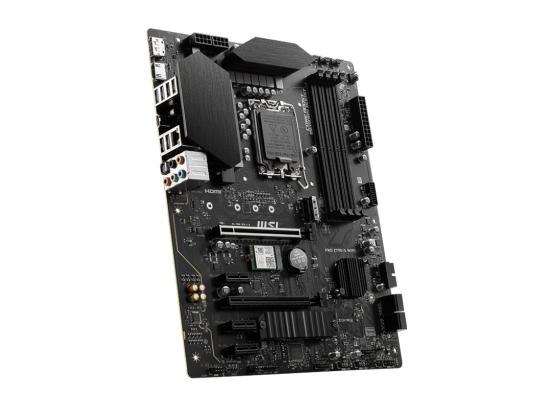 MSI PRO Z790-S WIFI (Wi-Fi 6E), Intel 14th 13th 12th Series, LGA 1700/DDR5/PCIe 5.0/2xM.2 - ATX Gaming MotherBoard