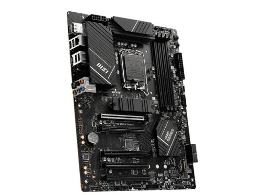 MSI PRO B760-P II, Intel 14th 13th 12th Series, LGA 1700/DDR4/PCIe 4.0/2xM.2 - ATX Gaming MotherBoard