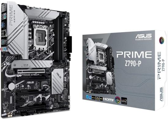 ASUS Prime Z790-P, Intel 14th 13th 12th Series, LGA 1700/DDR5/PCIe 5.0/3xM.2 - ATX Gaming MotherBoard