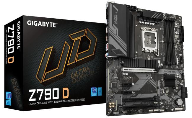 GIGABYTE Z790 D, Intel 13th 12th Series, LGA 1700/DDR5/PCIe 5.0/3xM.2 - ATX Gaming MotherBoard