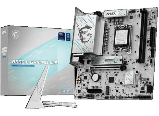 MSI B860M GAMING WIFI, Intel Core Ultra (Series 2), LGA 1851/DDR5/PCIe 5.0/2xM.2 - mATX Gaming MotherBoard