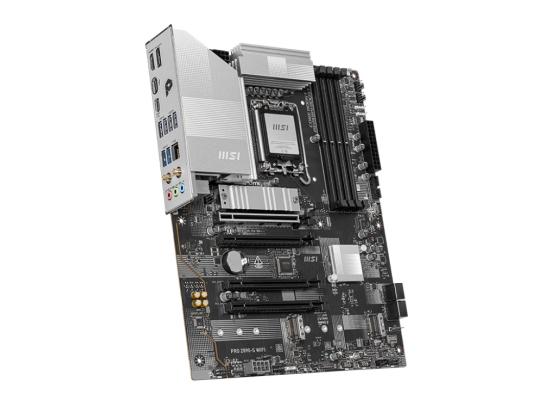 MSI PRO Z890-S WIFI (Wi-Fi 7), Intel Core Ultra (Series 2), LGA 1851/DDR5/PCIe 5.0/3xM.2 - ATX Gaming MotherBoard