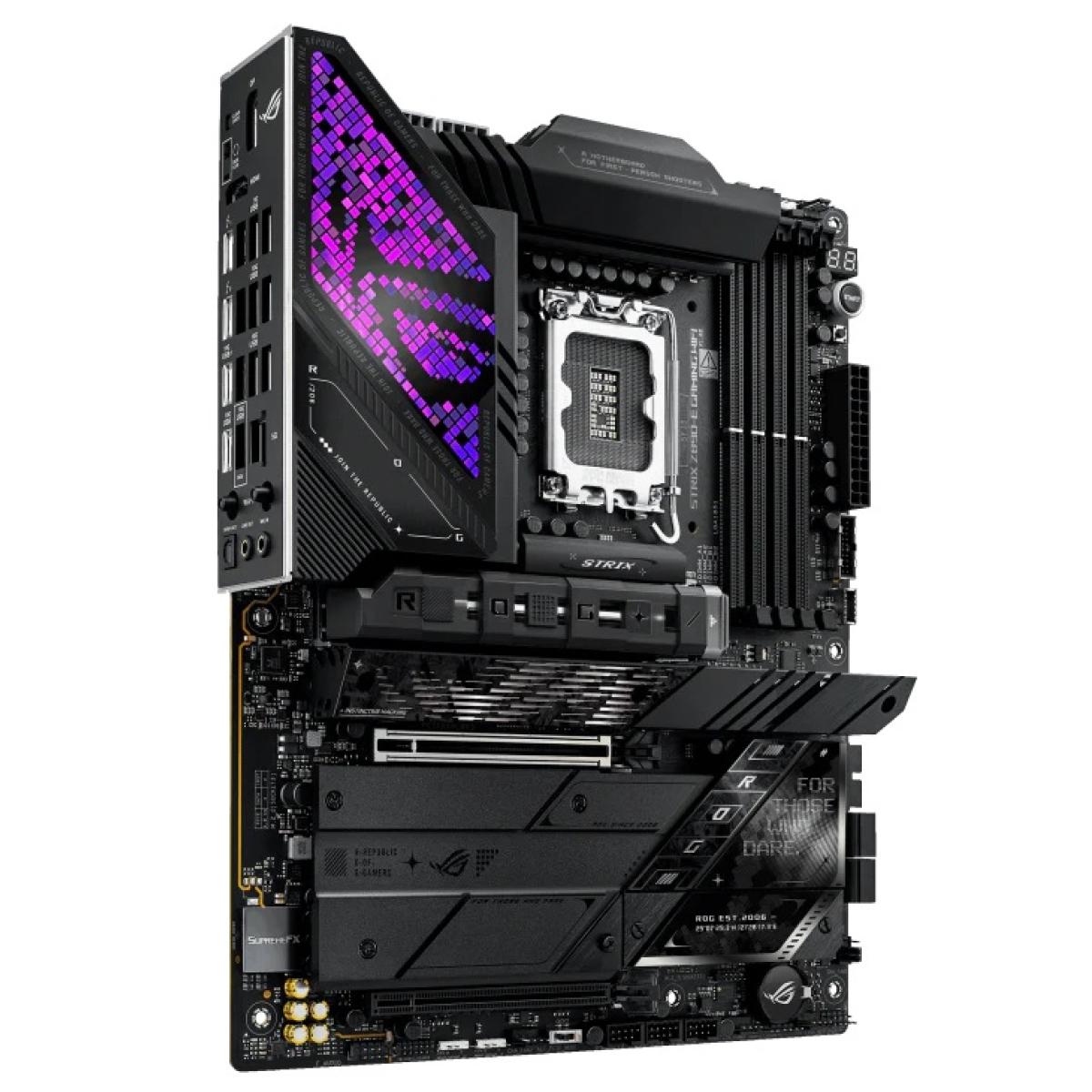 ASUS ROG STRIX Z890-E GAMING WIFI (Wi-Fi 7), Intel Core Ultra (Series 2), LGA 1851/DDR5/PCIe 5.0/7xM.2 - ATX Gaming MotherBoard