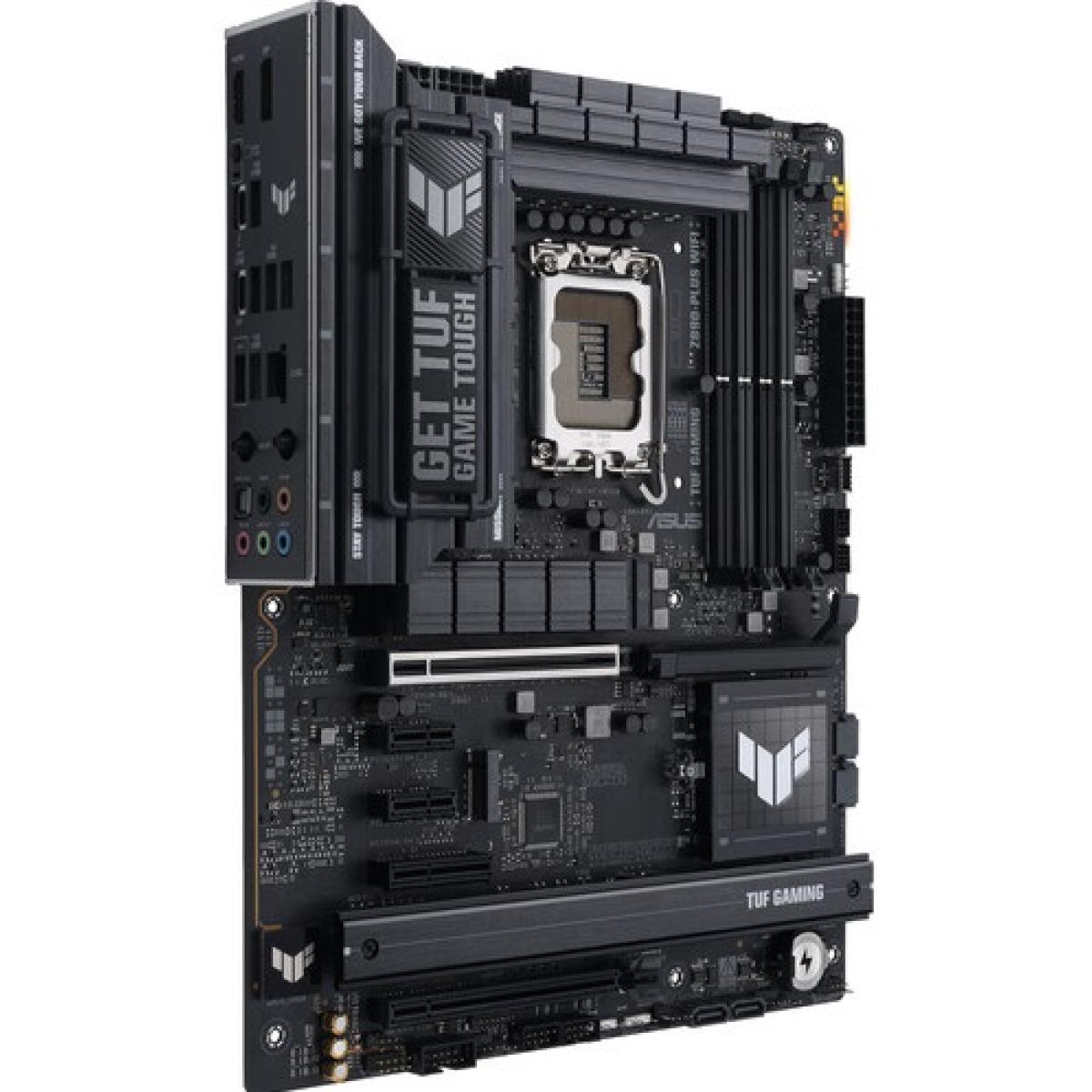 ASUS TUF GAMING Z890-PLUS WIFI (Wi-Fi 7), Intel Core Ultra (Series 2), LGA 1851/DDR5/PCIe 5.0/4xM.2 - ATX Gaming MotherBoard