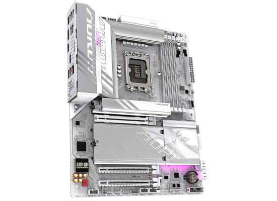 GIGABYTE Z890 AORUS ELITE WIFI7 ICE, Intel Core Ultra (Series 2), LGA 1851/DDR5/PCIe 5.0/4xM.2 - ATX Gaming MotherBoard