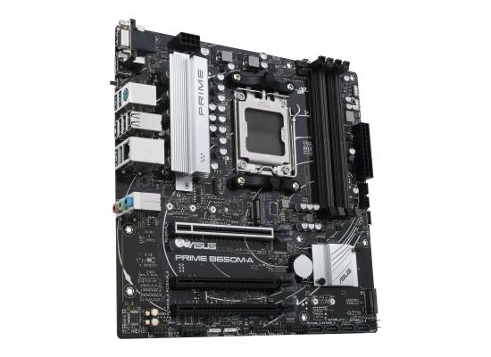 ASUS PRIME B650M-A AMD RYZEN 7000 Series AM5/DDR5/PCIe 4.0/2xM.2 - mATX Gaming MotherBoard