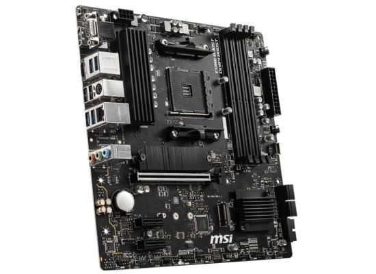 MSI B550M PRO-VDH, AMD AM4 RYZEN 5000, 4000, 3000 Series /DDR4/PCIe 4.0/2xM.2 - mATX Motherboard