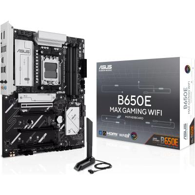 ASUS B650E MAX GAMING WIFI (Wi-Fi 6E) AMD RYZEN 7000 8000 9000 Series AM5/DDR5/PCIe 5.0/3xM.2 - ATX Gaming MotherBoard