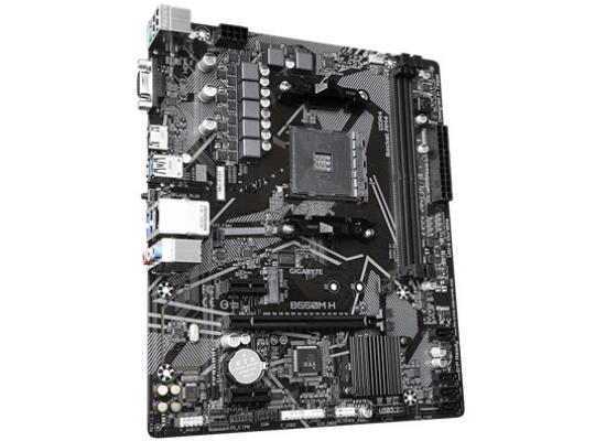 GIGABYTE B550M H AMD AM4 DDR4/PCIe 4.0/3.0 M.2-Ultra Durable Motherboard