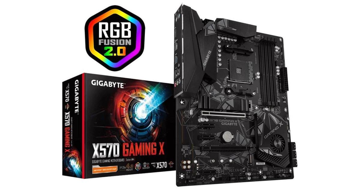 Gigabyte X570 GAMING X AMD Ryzen AM4 ATX Gaming Motherboard | X570