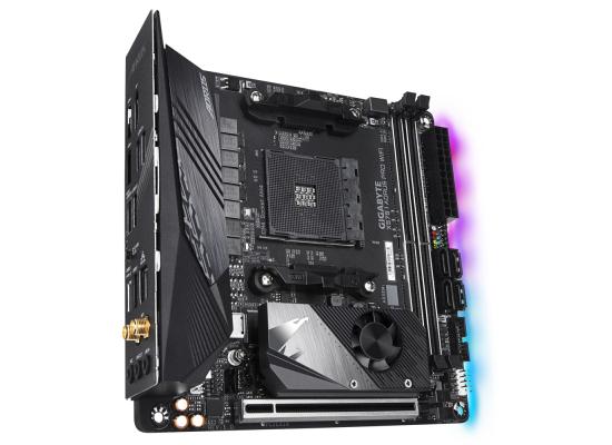 GIGABYTE X570 I AORUS PRO (WiFi 6) AMD RYZEN 5000 Series AM4/DDR4/PCIe 4.0 - MINI ITX Gaming MotherBoard