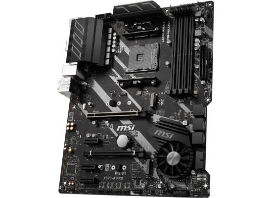MSI X570-A PRO AMD RYZEN AM4 ATX Gaming Motherboard,PCIe 4.0, M.2, USB 3.2 Type-C