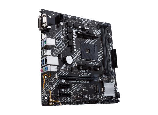 ASUS PRIME B450M-K II AMD Ryzen 5000 4000 Series AM4/DDR4/PCIe 3.0/1xM.2 - mATX MotherBoard
