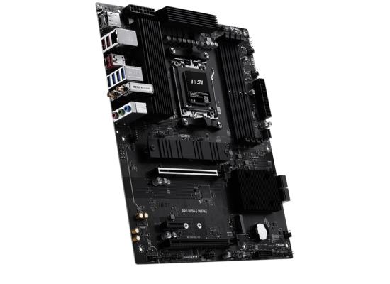 MSI PRO B850-S WIFI6E, AMD RYZEN 7000 8000 9000 Series AM5/DDR5/PCIe 5.0/2xM.2 - ATX Gaming MotherBoard