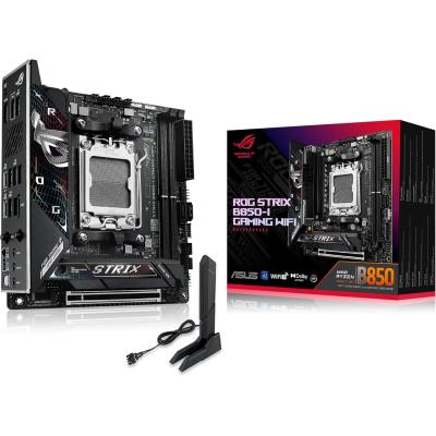 ASUS ROG STRIX B850-I GAMING WIFI (Wi-Fi 7) AMD RYZEN 7000 8000 9000 Series AM5/DDR5/PCIe 5.0/2xM.2 - Mini ITX Gaming MotherBoard