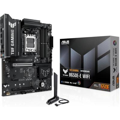ASUS TUF GAMING B650E-E WIFI (Wi-Fi 6E) AMD RYZEN 7000 8000 9000 Series AM5/DDR5/PCIe 5.0/3xM.2 - ATX Gaming MotherBoard