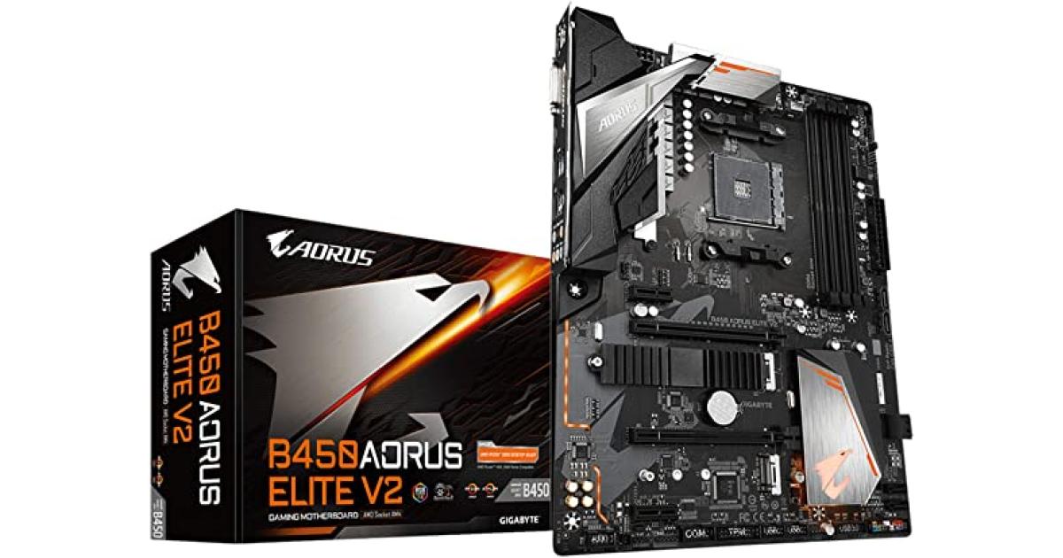 Gigabyte b450 aorus elite какие процессоры поддерживает