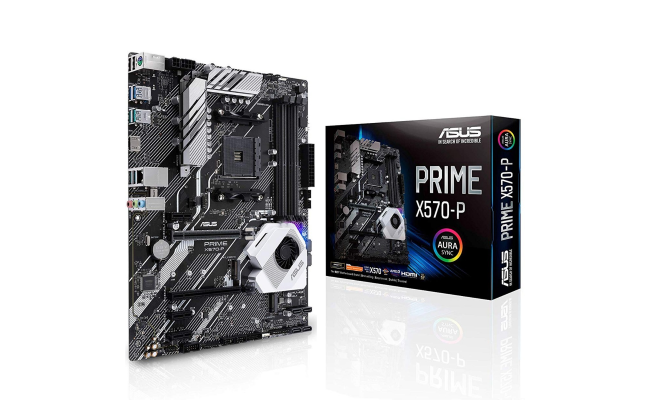 ASUS PRIME X570-P AMD Ryzen  AM4 ATX Gaming Motherboard