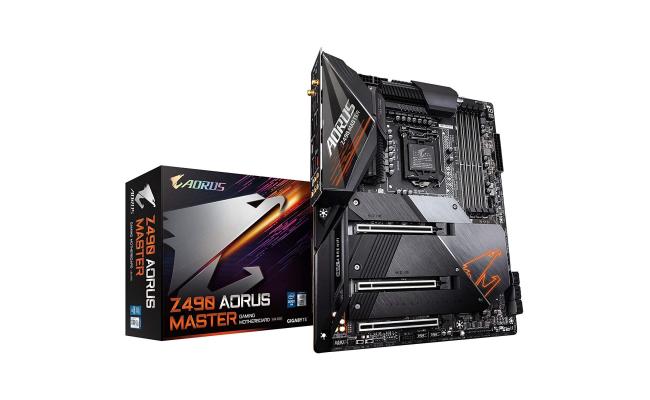 GIGABYTE Z490 AORUS Master Intel Z490 LGA 1200 with Direct 14 Phases , WIFI Motherboard