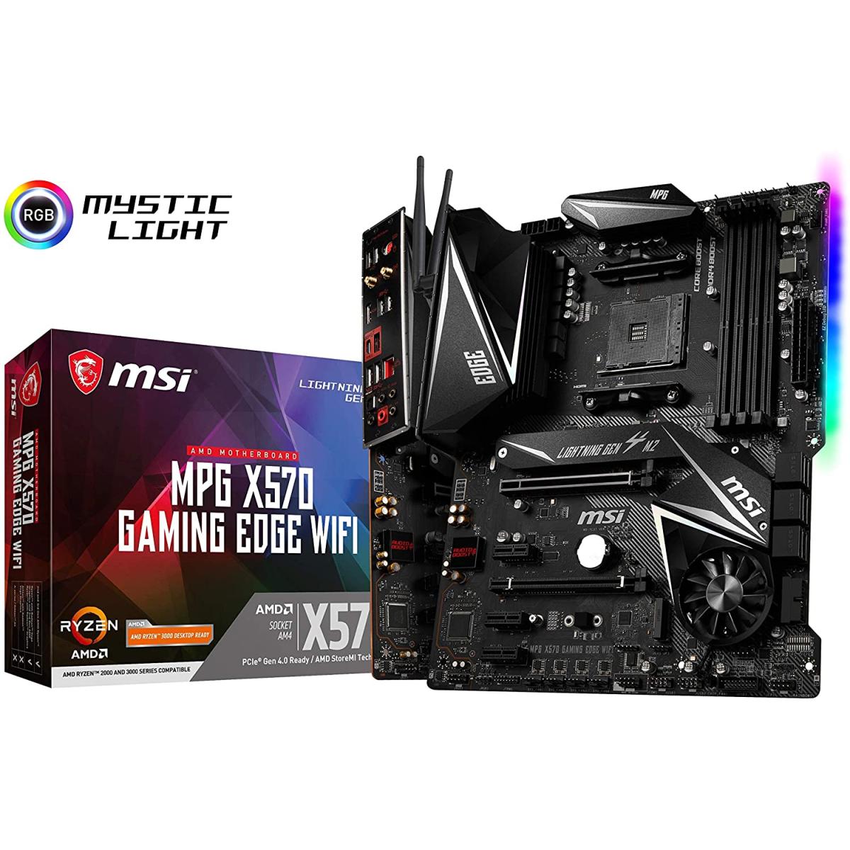 MSI AMD RYZEN MPG X570 GAMING EDGE WIFI BCIE 4.0