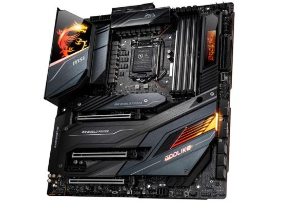 MSI MEG Z490 GODLIKE SLI/CF, Triple M.2 Slots, Thunderbolt 3 Type-C, Wi-Fi 6, Mystic Light RGB E-ATX Motherboard LGA 1200