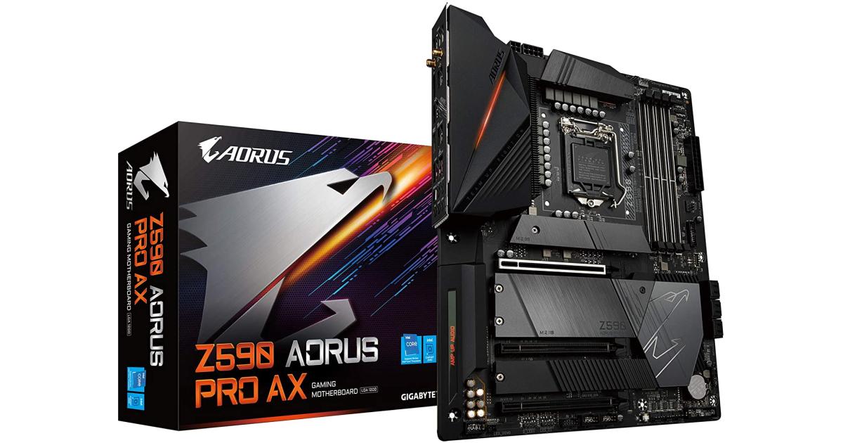 GIGABYTE Z590 AORUS PRO AX LGA 1200/Intel Z590/ATX/3x M.2/PCIe 4.0/USB ...