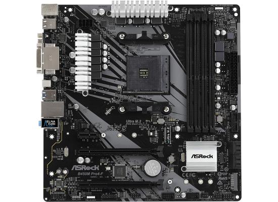 ASROCK B450m Pro4 AM4 mATX Motherboard