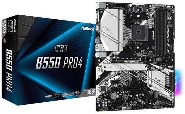 ASROCK AMD B550 Pro4 RGB M.2 ATX Motherboard