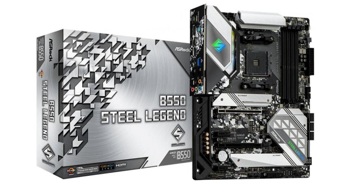 Asrock b550 steel legend обзор