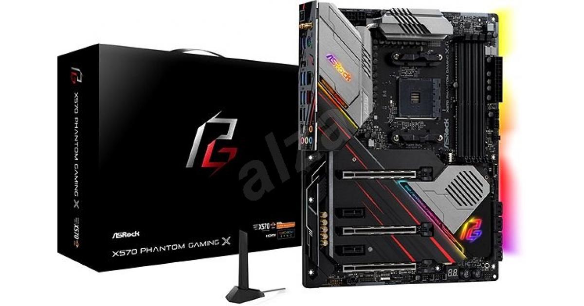 ASRock AMD Ryzen X570 Phantom Gaming X AM4 PCIe 4.0 | ASROCK X570