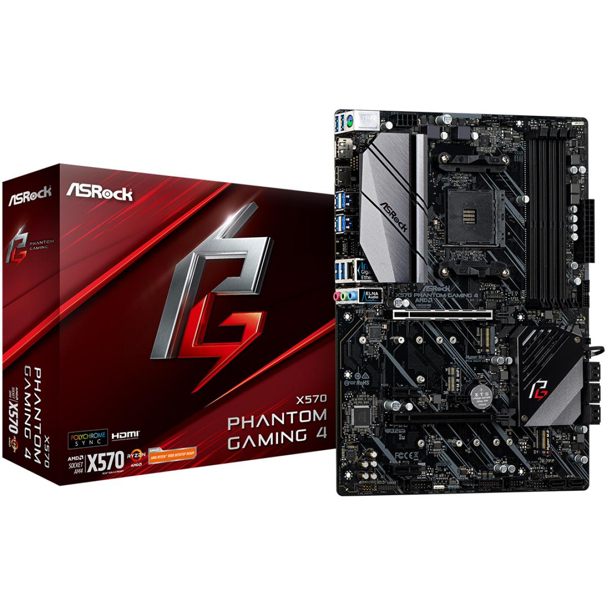 ASROCK X570 Phantom Gaming 4 ATX Motherboard