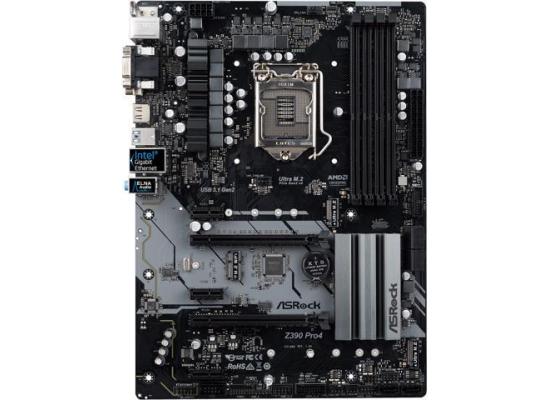 ASROCK Z390 Pro4 Dual M.2 ATX Motherboard LGA1151