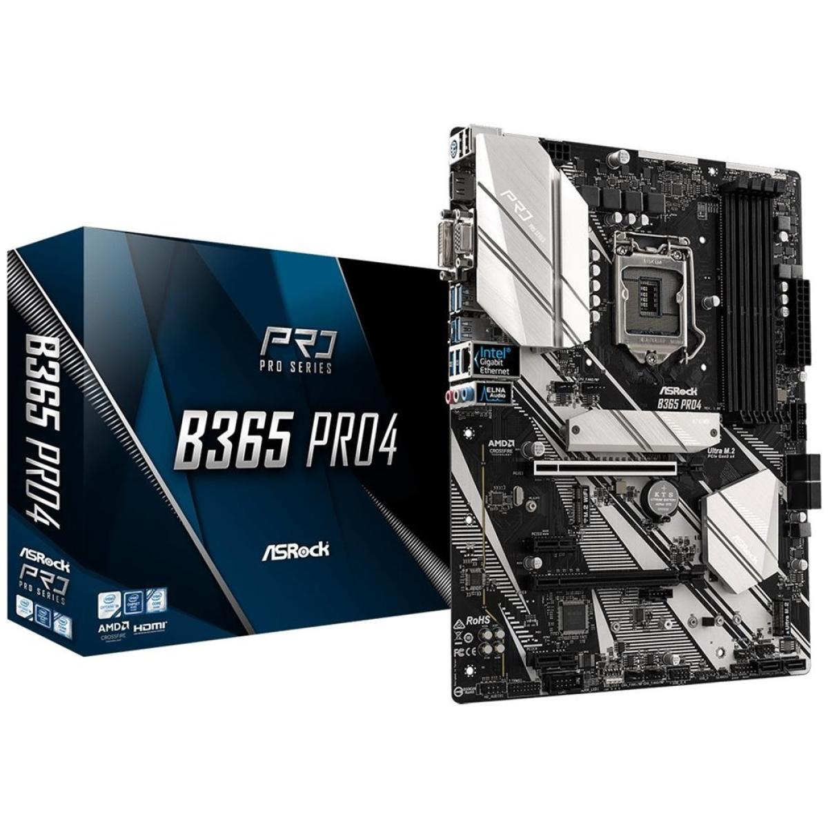 ASROCK B365 Pro4 2 Ultra M.2 ATX Motherboard LGA1151