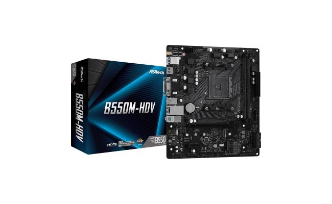 ASROCK AMD B550M-HDV /M.2 ATX Motherboard