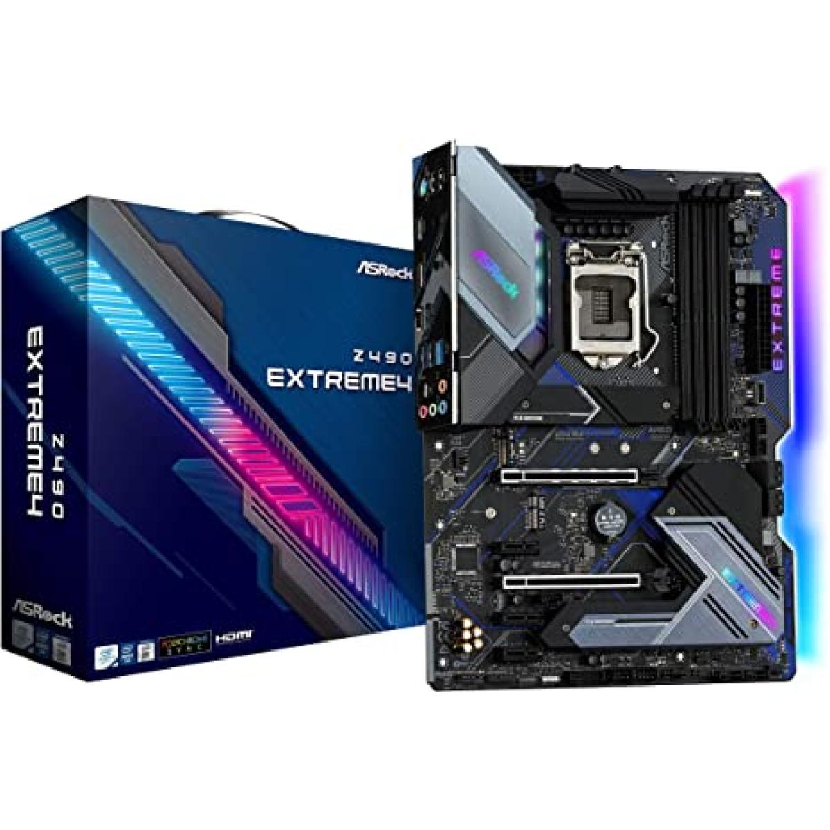 ASROCK Z490 Z490 Extreme4 RGB Dual M.2 ATX Motherboard LGA1151