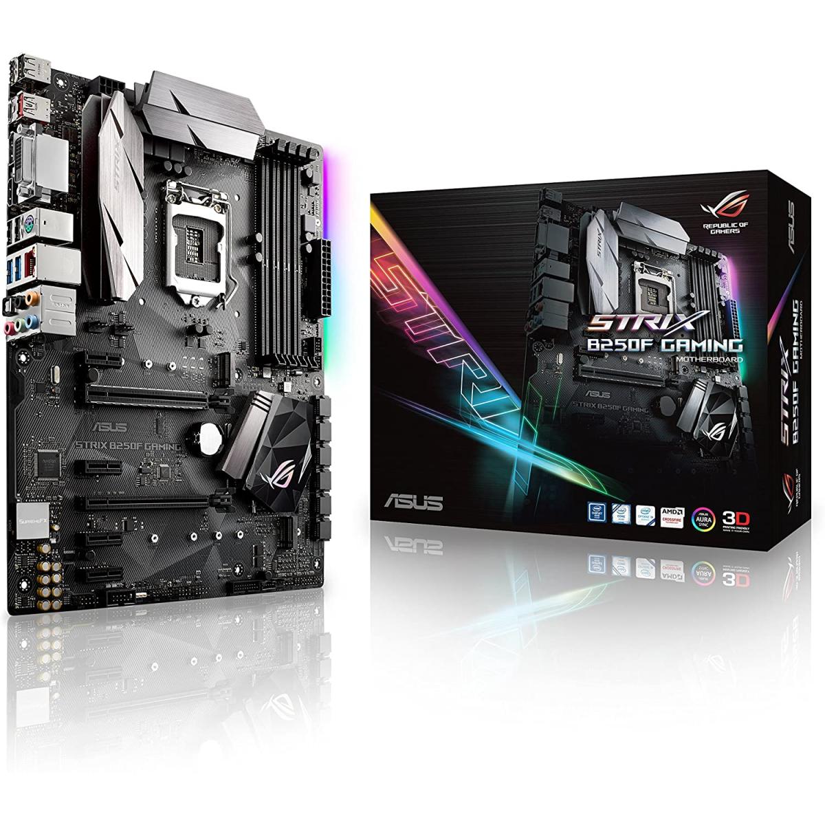 ROG STRIX B250F GAMING ,LGA1151 for 7th/6th DDR4 RAM M.2 ATX Motherboard