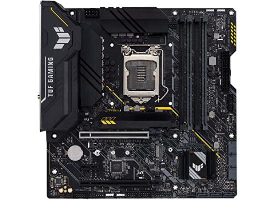 ASUS TUF Gaming B560M-PLUS LGA1200 (Intel11th/10th Gen) mATX Gaming Motherboard PCIe 4.0, 2X M.2 2.5Gb LAN, USB 3.2
