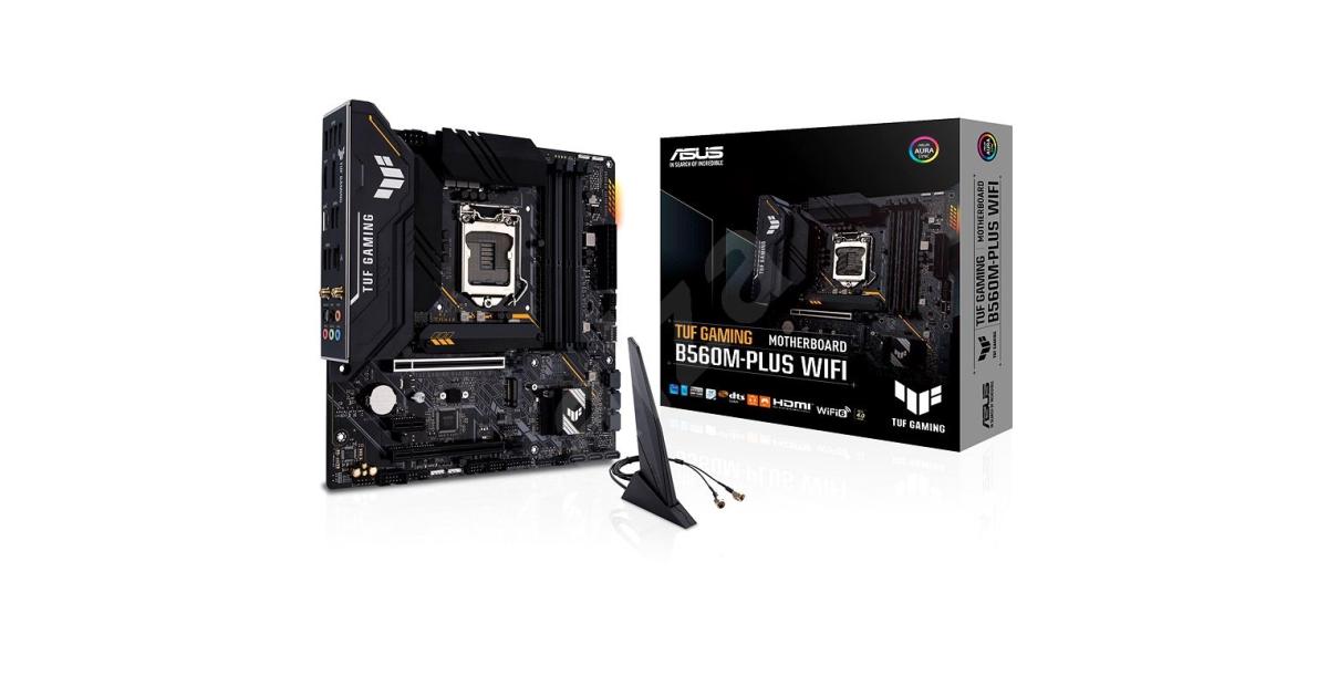 ASUS TUF Gaming B560M-PLUS WiFi 6 LGA1200 (Intel11th/10th