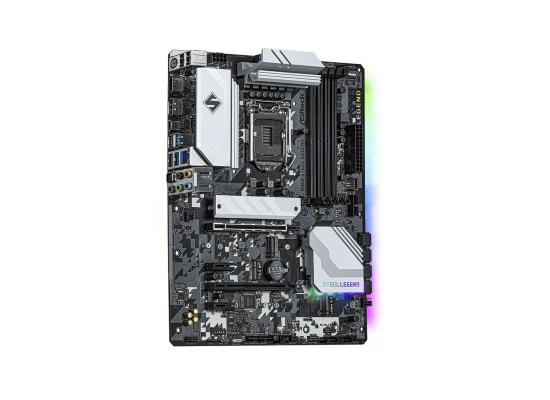 Asrock B560 Steel Legend LGA 1200 Intel B560 GEN 4/ 6 SATA 6Gb/s/M.2 Support With Heatsink/7.1 Channels/DisplayPort 1.4/USB 3.2 Gen2 - ATX Motherboard