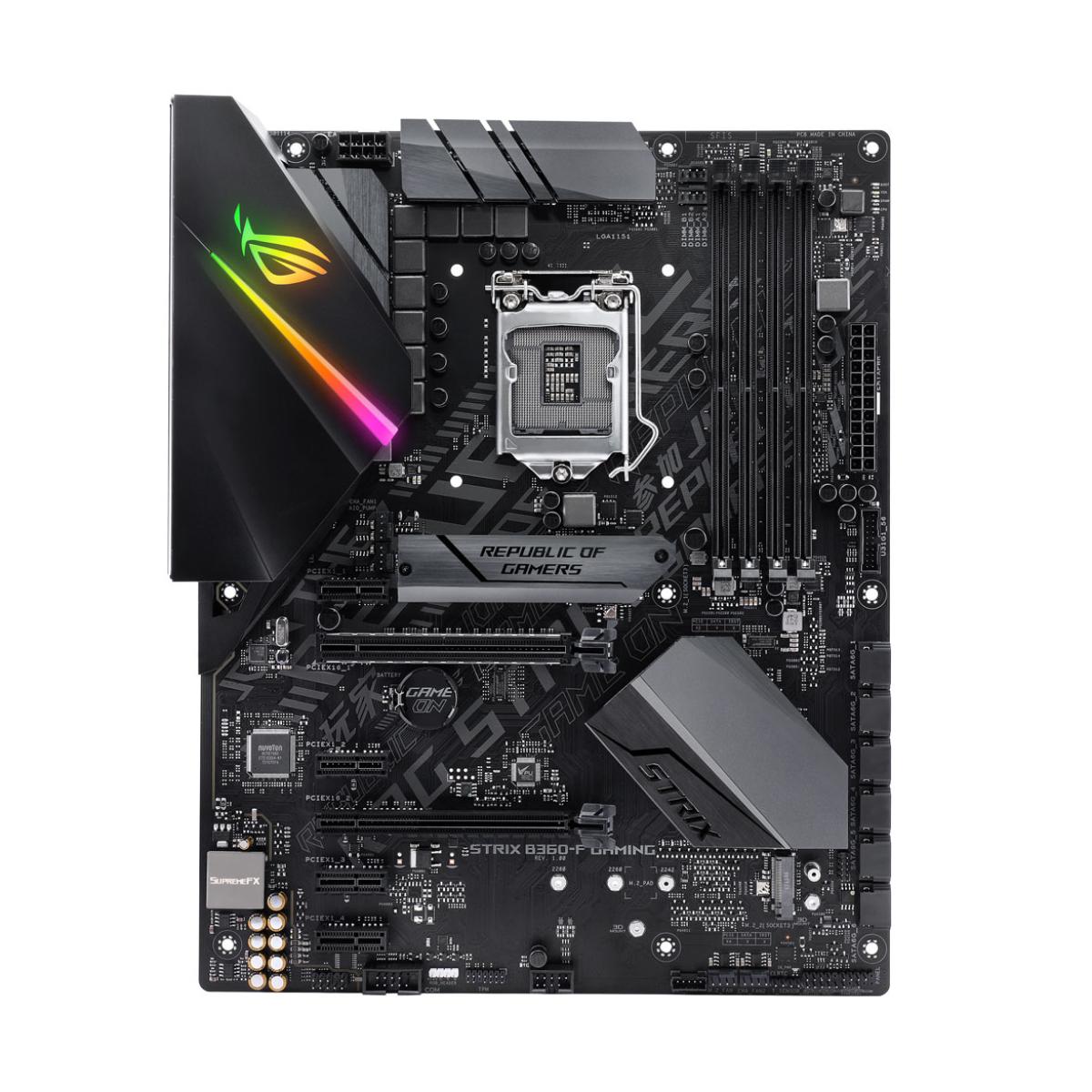 Asus ROG STRIX B360-F GAMING - Motherboard - ATX - LGA1151 Socket