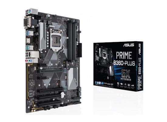  Asus PRIME B360-PLUS Intel B360 ATX Motherboard LGA1151 